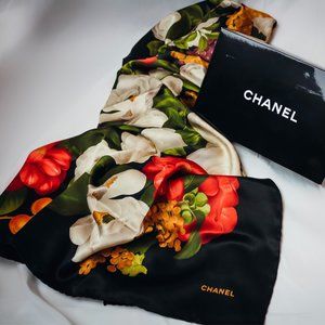 Chanel Silk Scarf